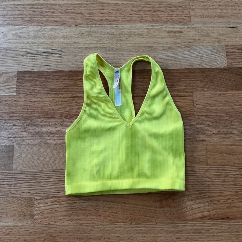 free people sports bra crop top